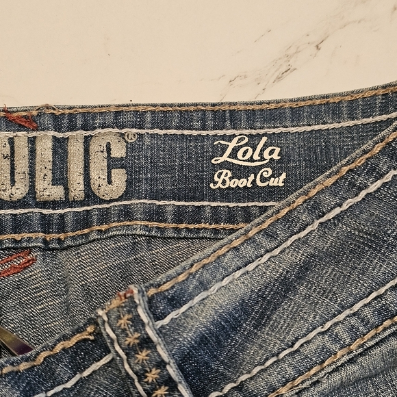 Hydraulic Lola Boot Cut Jeans Women’s Size 15/16 Medium Wash Stretch Denim - Picture 6 of 16